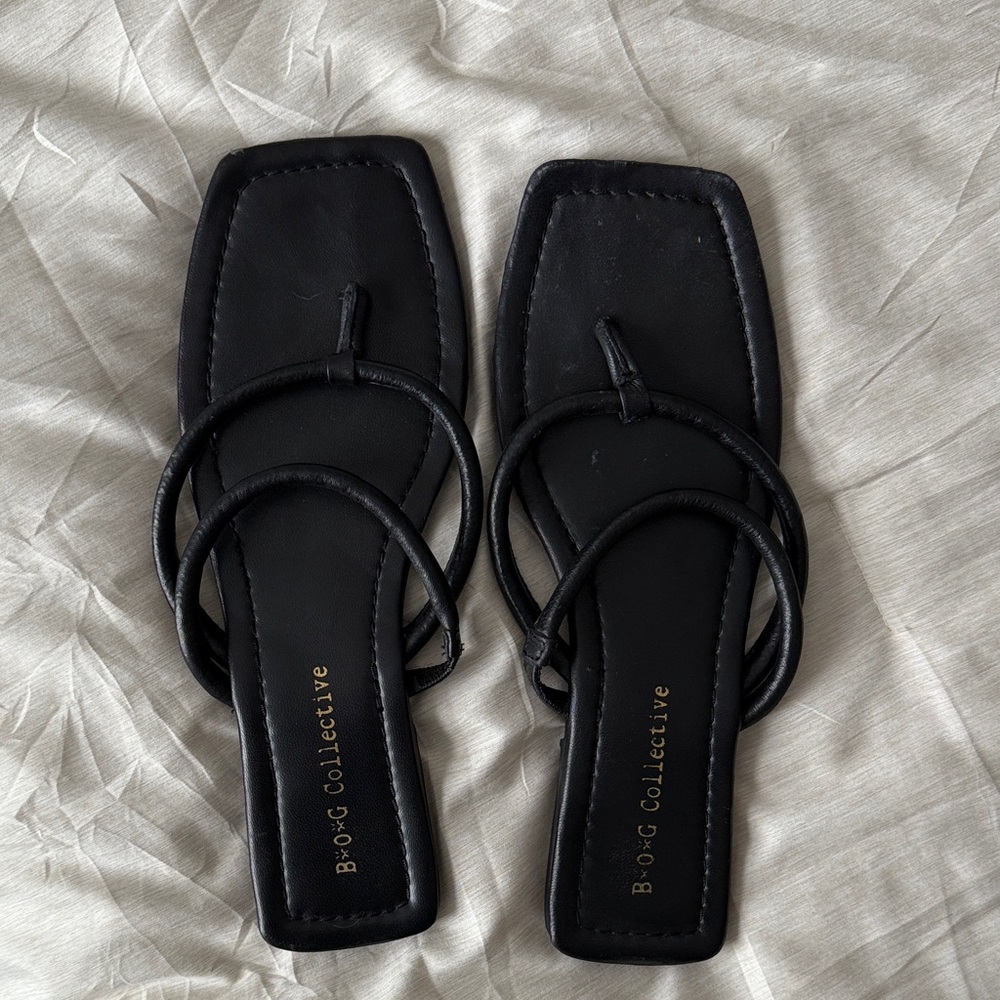 BoxG Collective Black Women's Sandals
